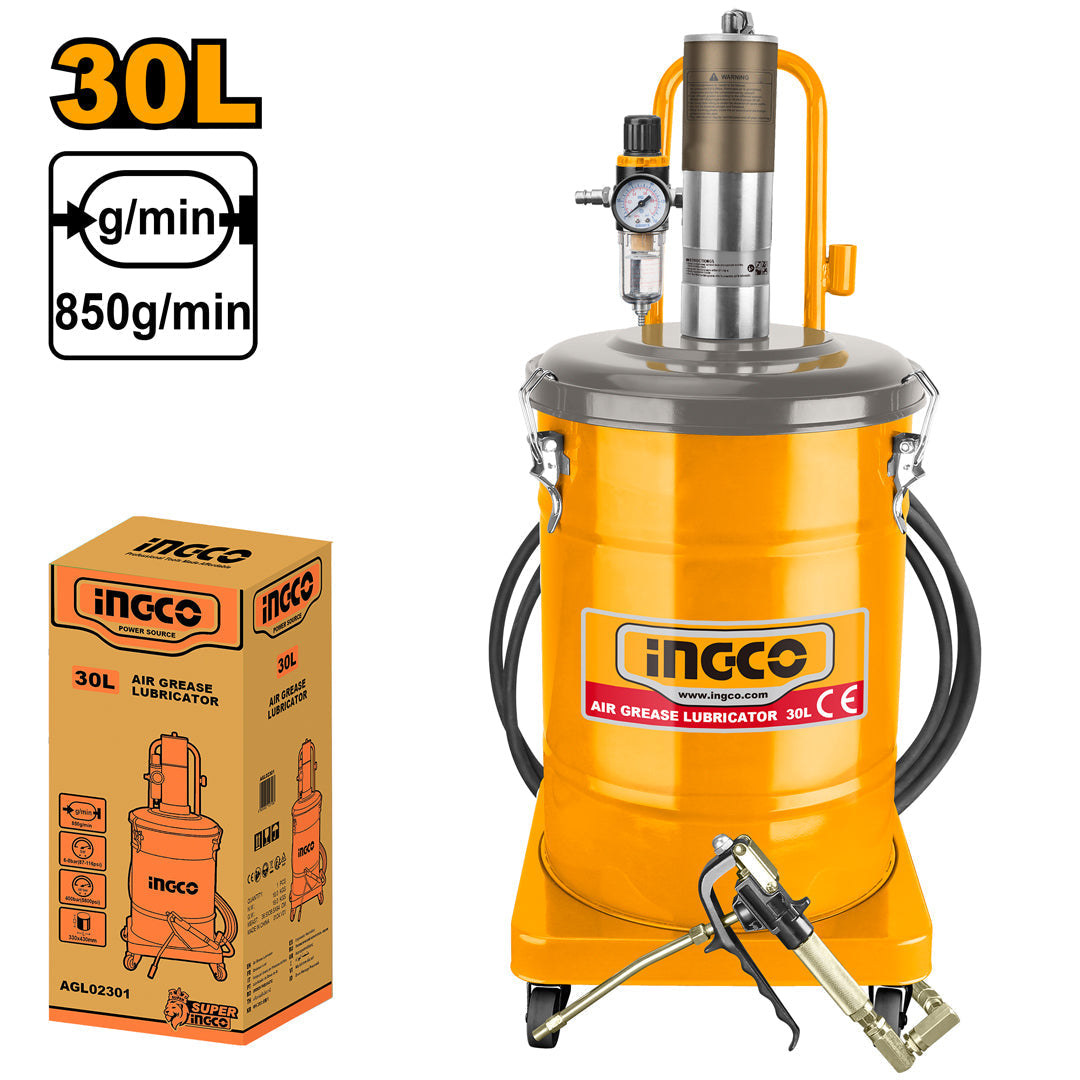 INGCO GRAISSEUR A AIR COMPRIME 30L [AGL02301]