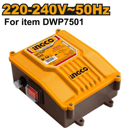 INGCO BOITIER DE COMMANDE POUR POMPE DE PUITS DWP7501 [DWP7501-SB]