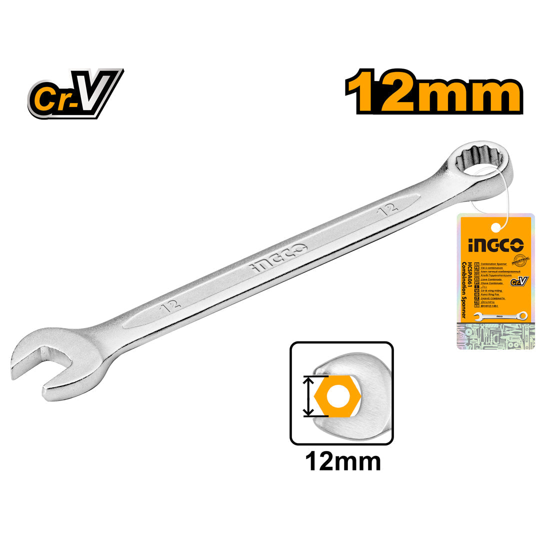 INGCO CLE MIXTE 12MM [HCSPA121]