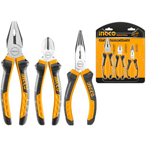 INGCO SET DE 3 PINCES SS [HKPS08318]