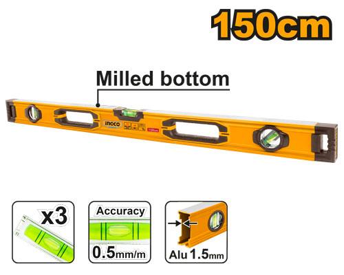 INGCO NIVEAU A BULLE 150CM ALUMINIUM [HSL08150]