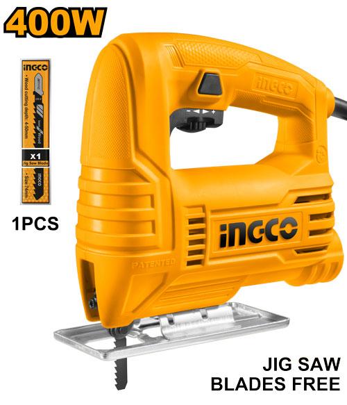 INGCO SCIE SAUTEUSE 55MM 400W SS + 1 LAME [JS400285]