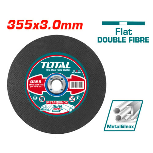 DISQUE A METAUX ABRASIF 355MM (14)X3.0MM (1/8)X25.4MM (1) TOTAL [TAC2213551]