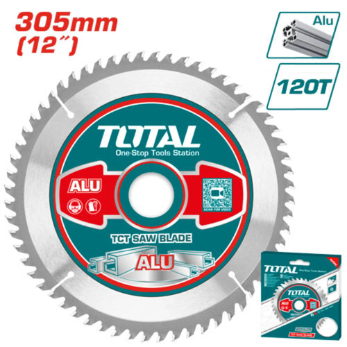 LAME DE SCIE TCT POUR ALUMINIUM 305MM TOTAL [TAC2339212]