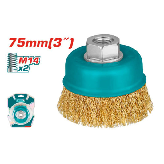 BROSSE METALLIQUE 75MM TOTAL [TAC31031]