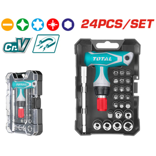 JEU DE 24 TOURNOVIS A CLE EN T TOTAL [TACSD30186]