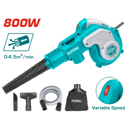 ASPIRATEUR SOUFFLEUR 800W TOTAL [TB2086]