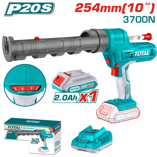 PISTOLET A CALFEUTRER AU LITHIUM-ION TOTAL [TCGLI20011]