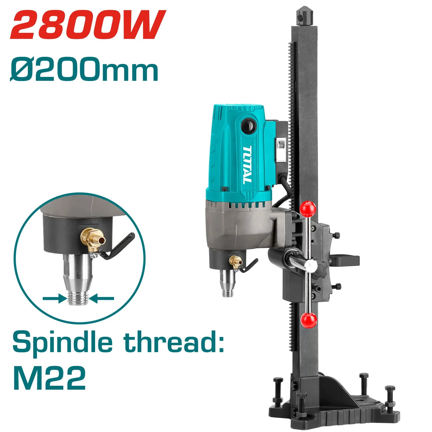 CAROTEUSE 2800W TOTAL [TDDM28001]