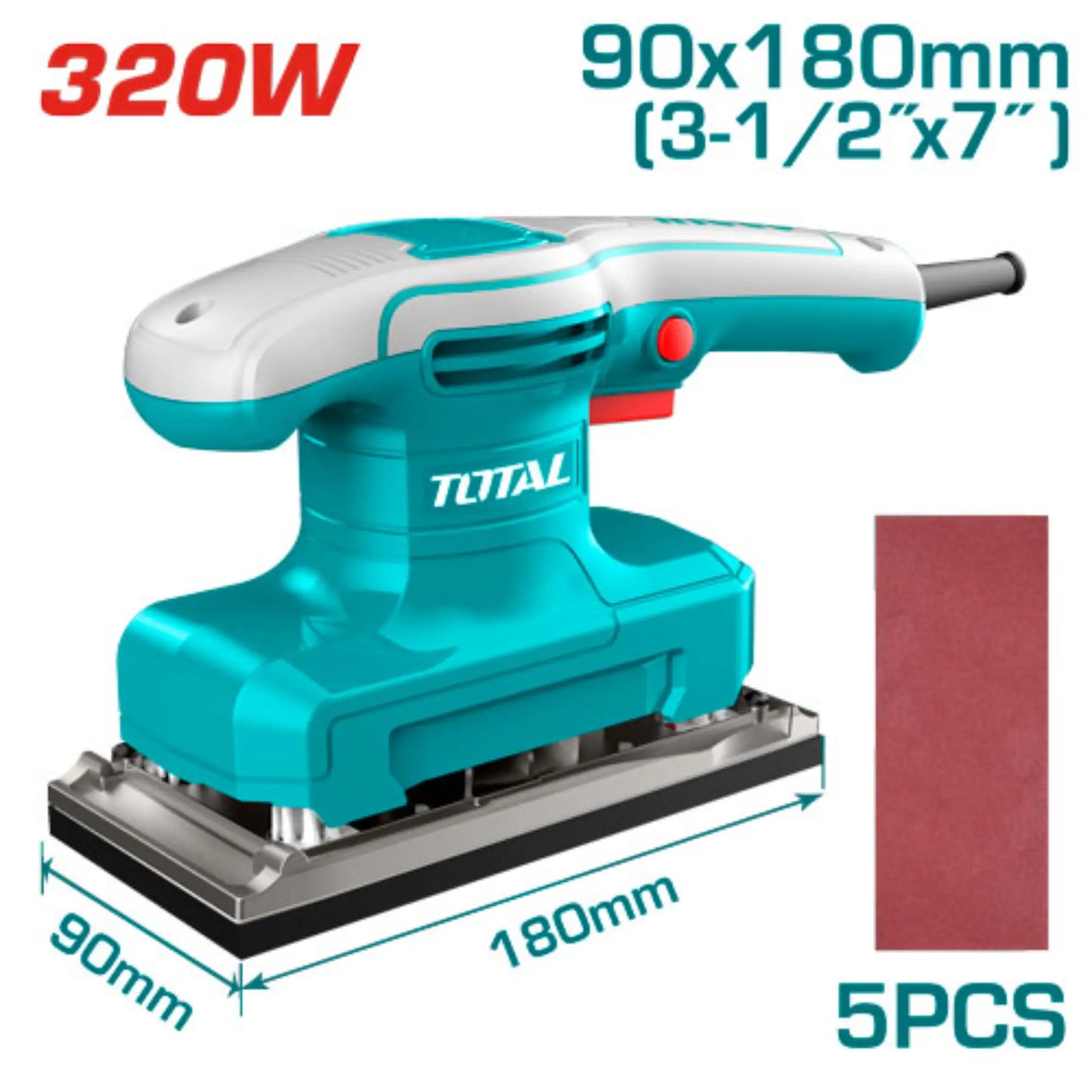 PONCEUSE VIBRANTE TOTAL 320W TF1301826/[TF1301836]