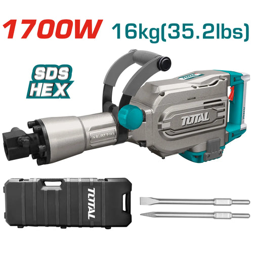 MARTEAU DE DEMOLITION 1700W TOTAL [TH215456]