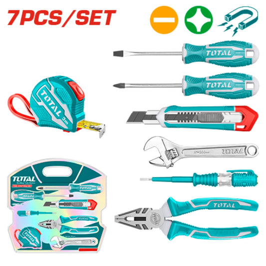 ENSEMBLE DE 7 PCS D'OUTILS � MAIN TOTAL [THKTHP90076]
