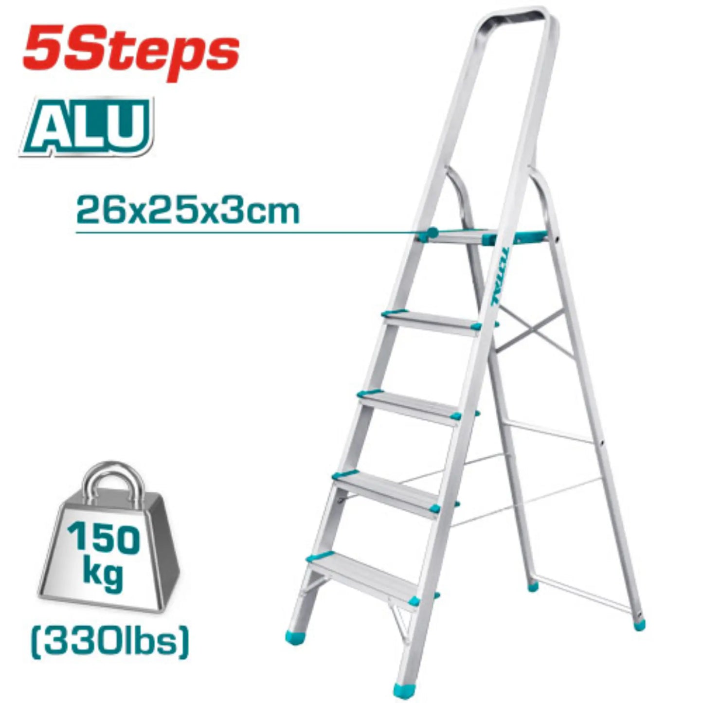 ECHELLE EN ALUMINUM 5 MARCHES ([THLAD06051])
