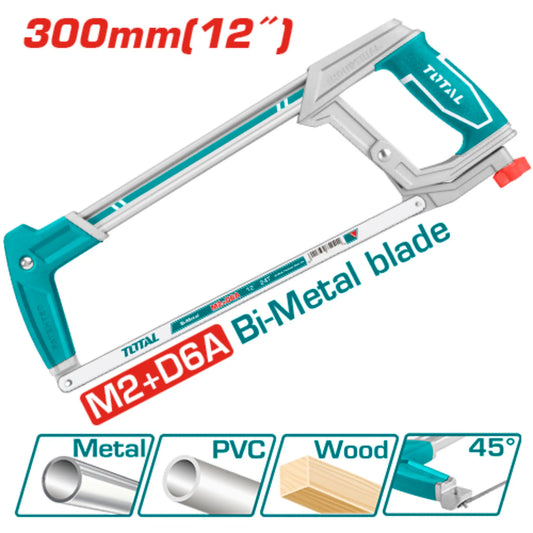 CADRE DE SCIE A METAUX 300MM TOTAL [THT54106]