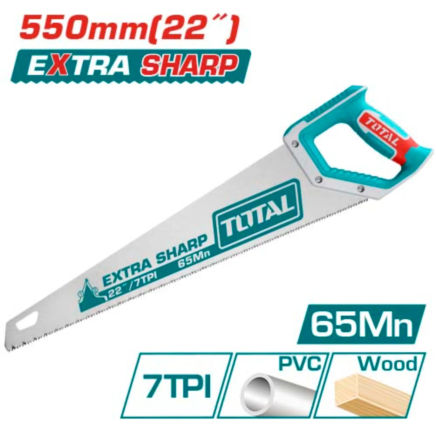 SCIE A MAIN 550MM TOTAL [THT55226]
