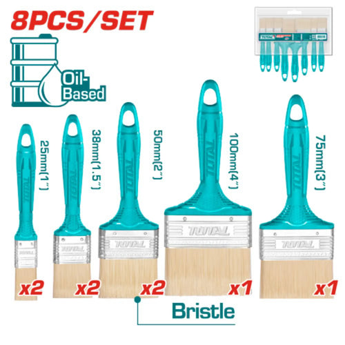 ENSEMBLE DE 8 PINCEAUX TOTAL [THT8450801]