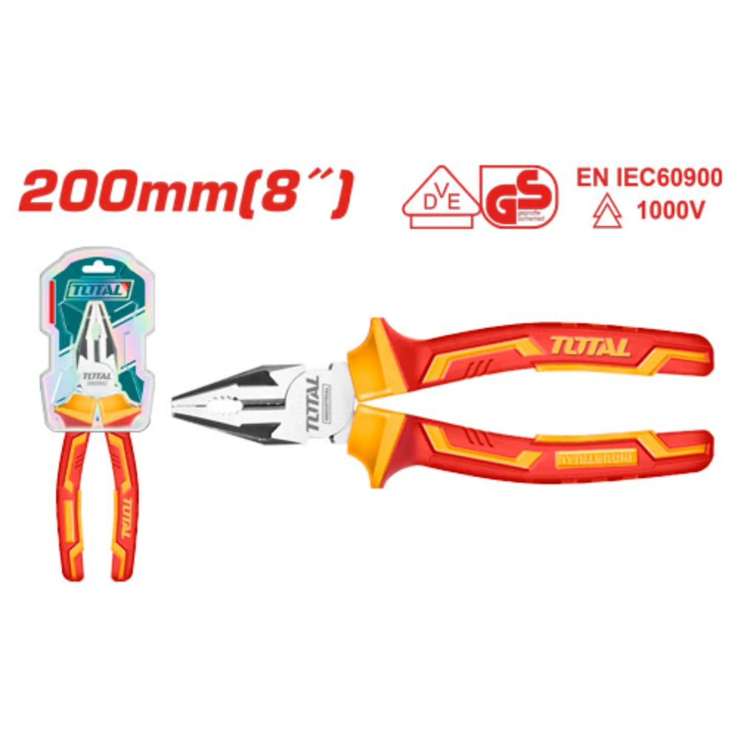 PINCE MIXTE ISOLEE 200MM TOTAL [THTIP2181]
