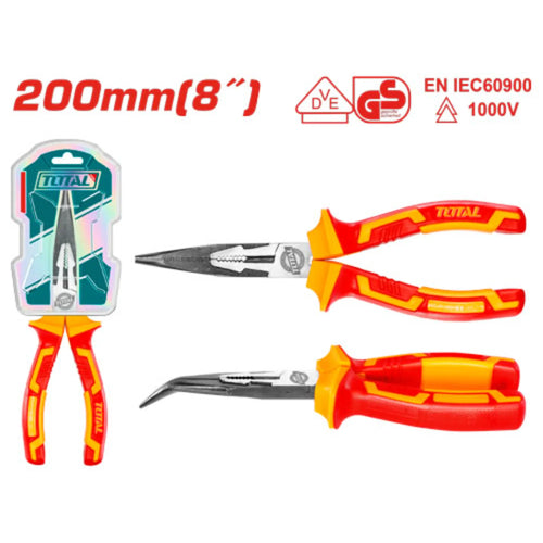 PINCE A BEC RECOURBES  ISOLEE TOTAL [THTIP2481]