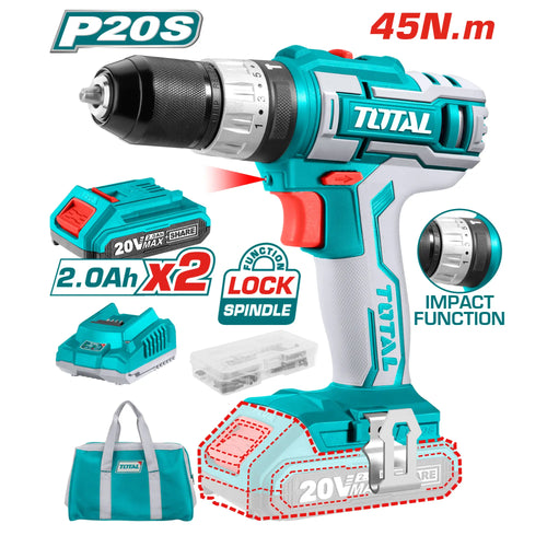 PERCEUSE A PERCUSSION LITHIUM-ION 20V 50 PCS [TIDLI2002]