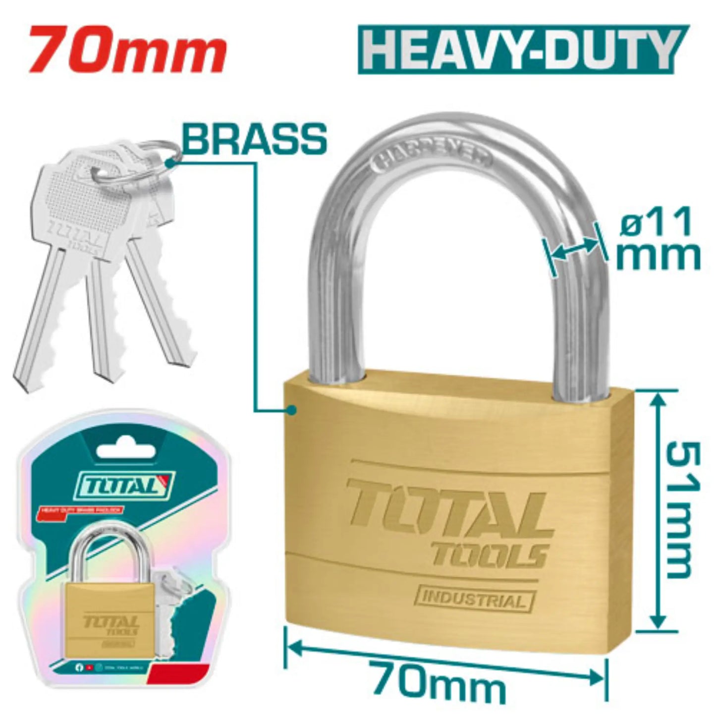 CADENAS EN LAITON ROBUSTE TOTAL [TLK32702]