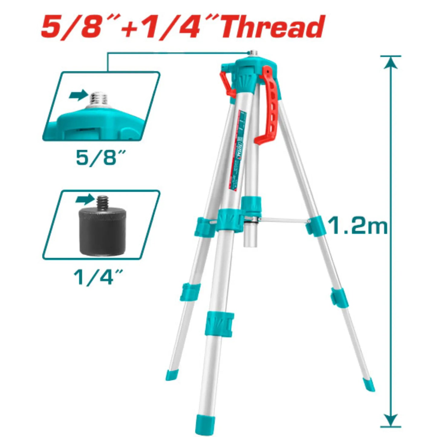 TREPIEDS POUR VIVEAUX LASER TOTAL [TLLT01152]