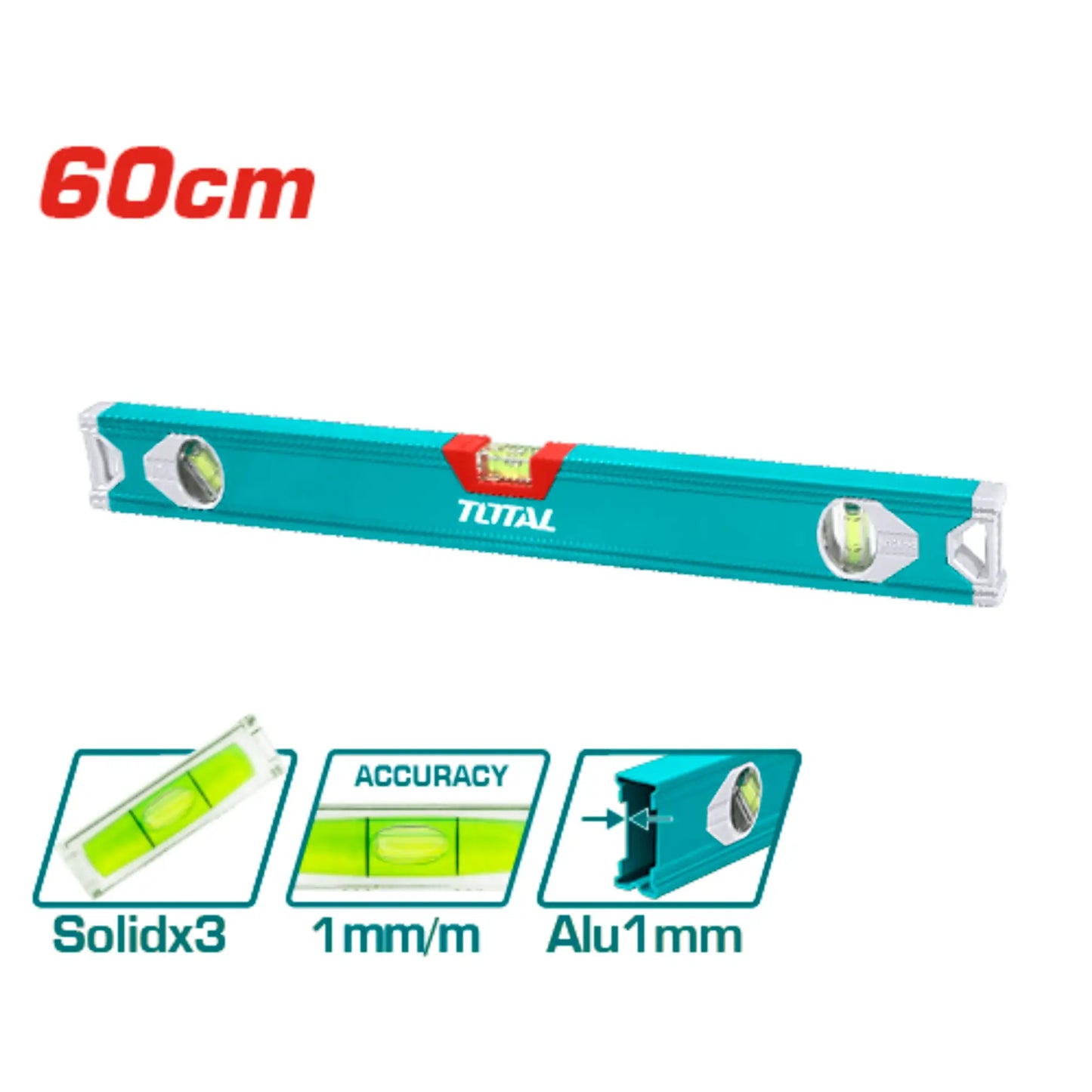 NIVEAU A BULLE 60CM [TMT26016]