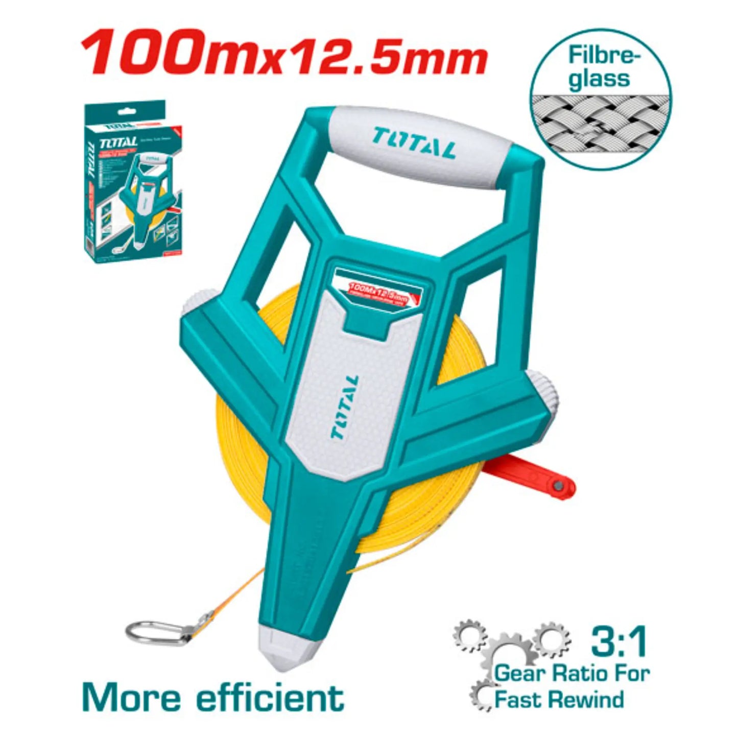 ruban à mesurer en fibre de verre [TMTF121006]