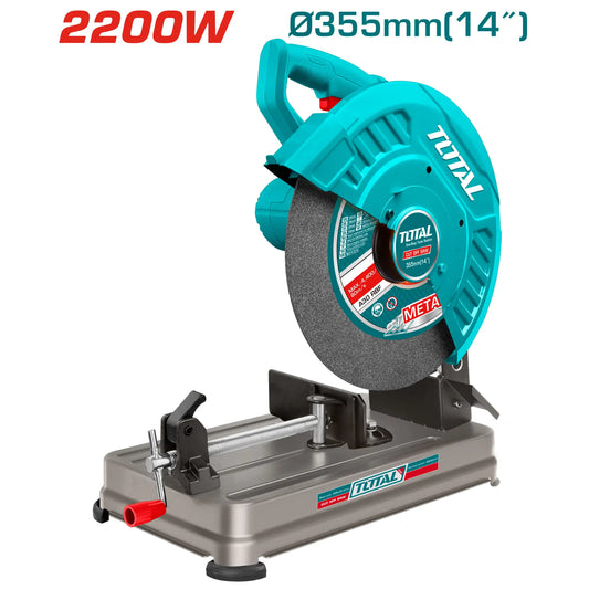 TRONCONNEUSE A METAUX SCIE A ONGLET 2200W TOTAL [TS223558]