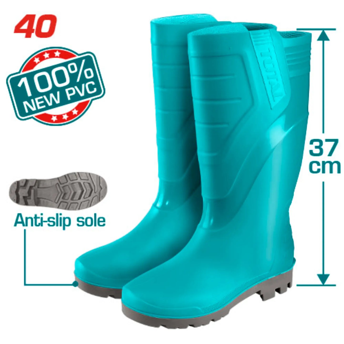 BOTTES DE PLUIE TOTAL [TSP302L.40]
