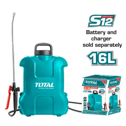 PULVERISATEUR DE BATTERIE AU LITHIUM 12V TOTAL [TSPLI1211]