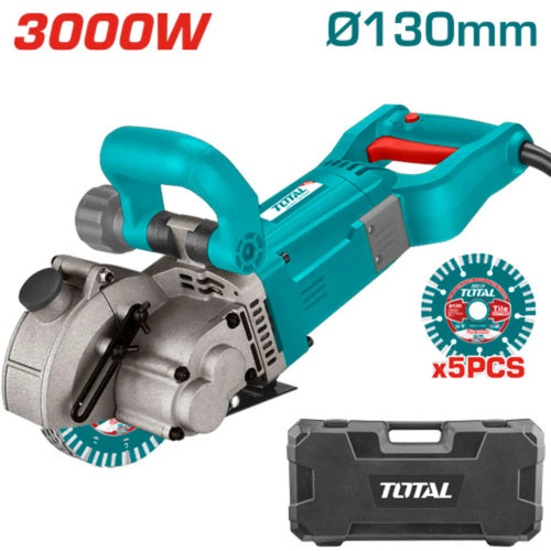 RAINUREUSE POUR MUR 3000W TOTAL [TWLC1301]