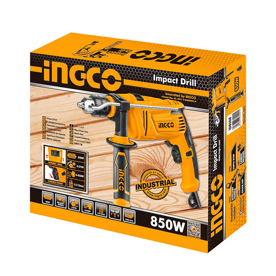 INGCO PERCEUSE A PERCUSSION 850W 13MM [ID8508]